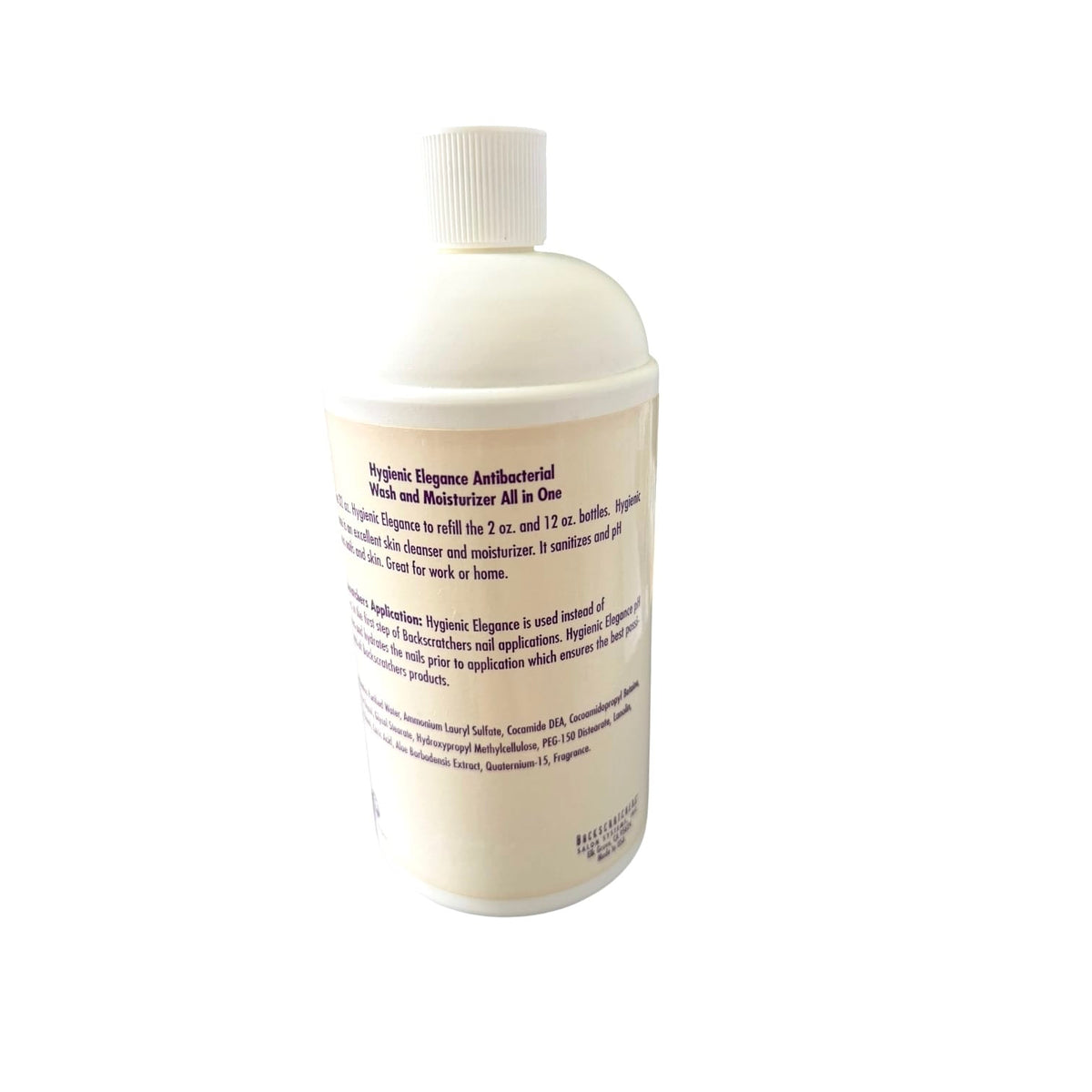 Cleansing Wash Hygienic Elegance Backscratchers 32oz Nail Cleaner Tool
