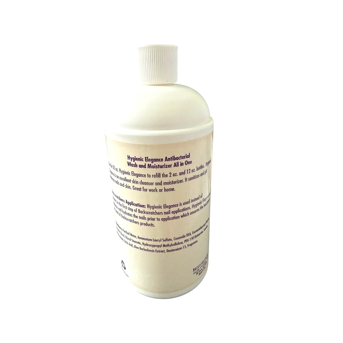Cleansing Wash Hygienic Elegance Backscratchers 32oz Nail Cleaner Tool
