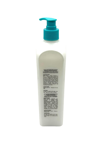 Bellev Organic Repair Lasting Shampoo Rejuvenating System With Argan & Macadamia Oil  500 ml/16.8 oz Hair Shampoo