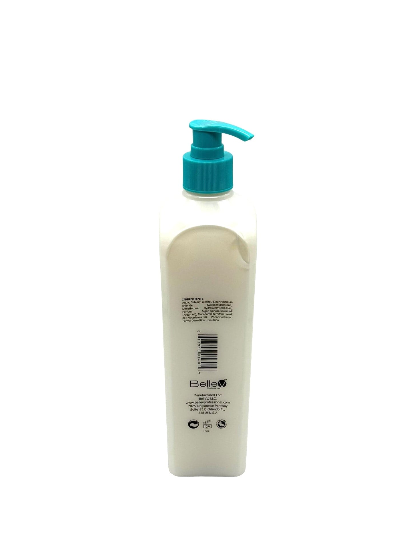 Bellev Organic Repair Lasting Shampoo Rejuvenating System With Argan & Macadamia Oil  500 ml/16.8 oz Hair Shampoo