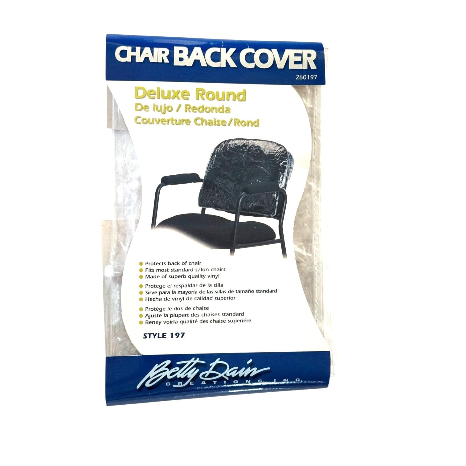 Betty Dain Salon Chair Back Cover Vinyl Chair Back Cover