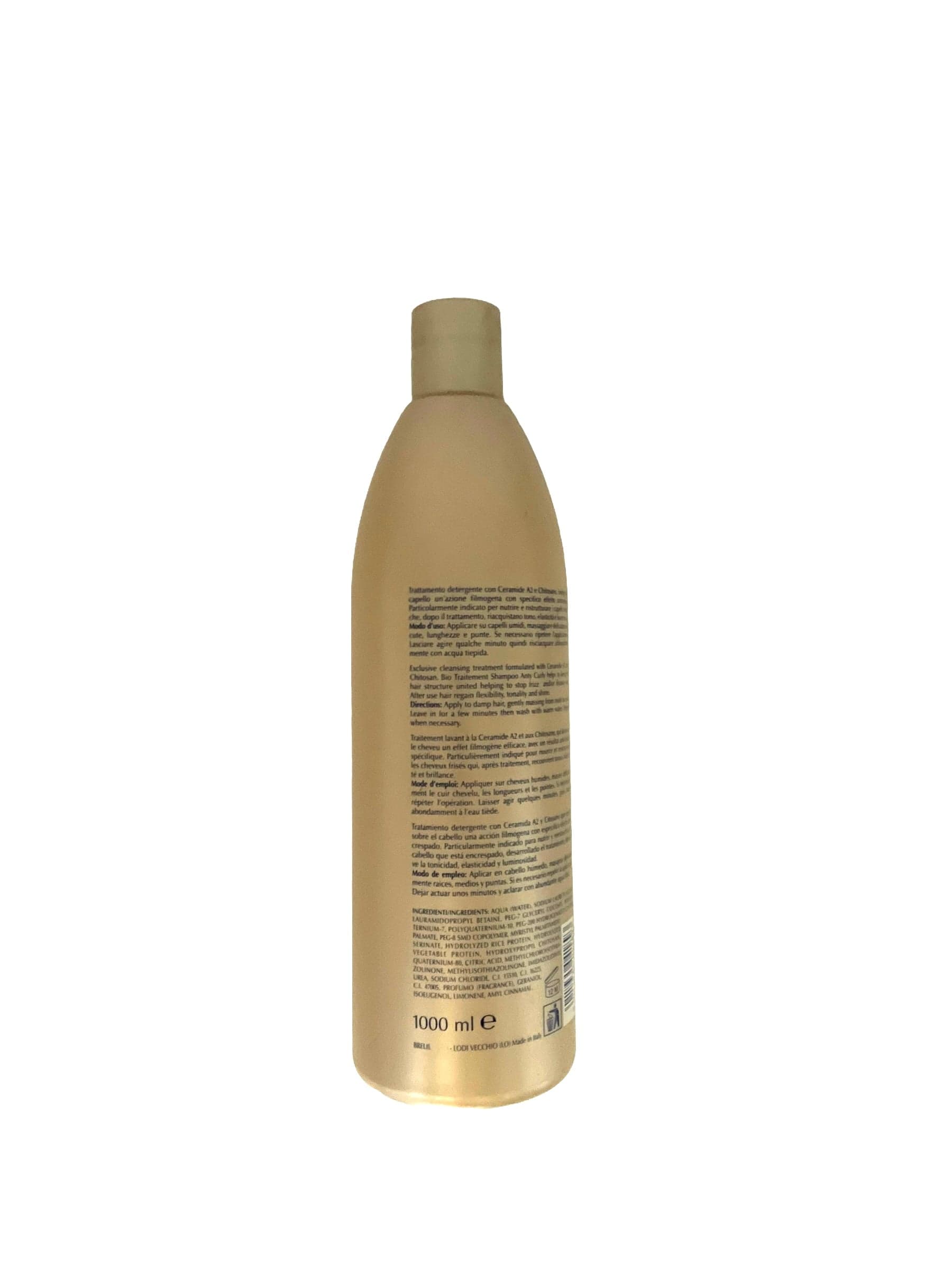 Brelil Bio Treatment Anti Curly Shampoo With Ceramide A2 33.8oz