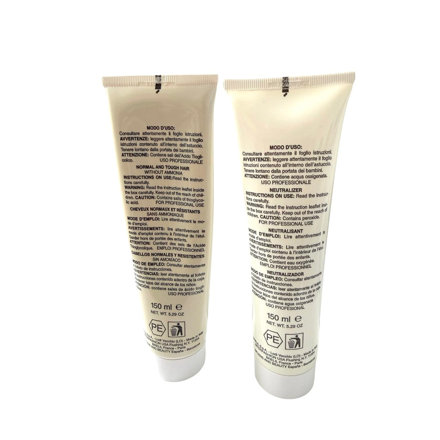 Hair Relaxer Brelil Stretch Hair Strong Formula Kit Hair Relaxer