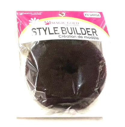 Donut Foam Hair Bun Styling Tool Round In Black, Brown, Blonde Hair Bun