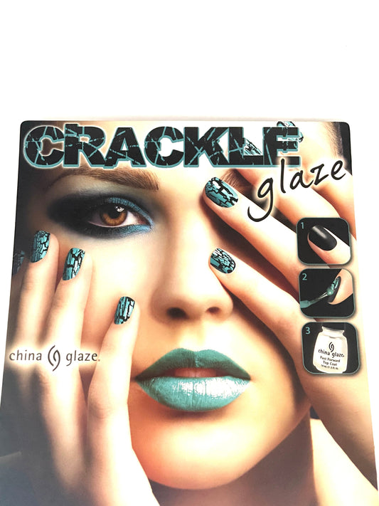 China Glaze Crackle Glaze Nail Lacquer 0.5oz Crackle NailPolish