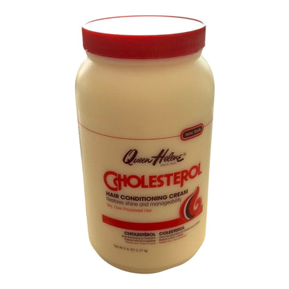 Cholesterol Queen Helene Hair Conditioner Cream 5 LB/2.27 kg Cholesterol Conditioner Hair