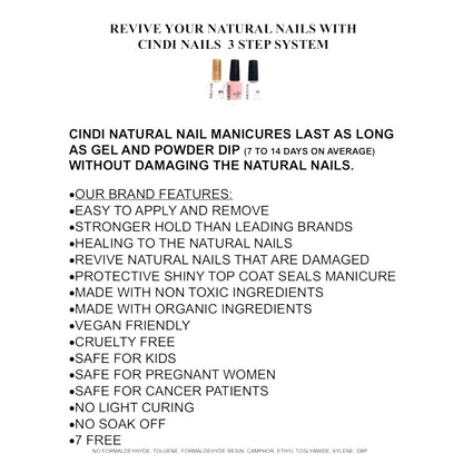 Cindi Revive Natural Organic Ingredients Nail Polish Collection 81 Variants Nail Polishes