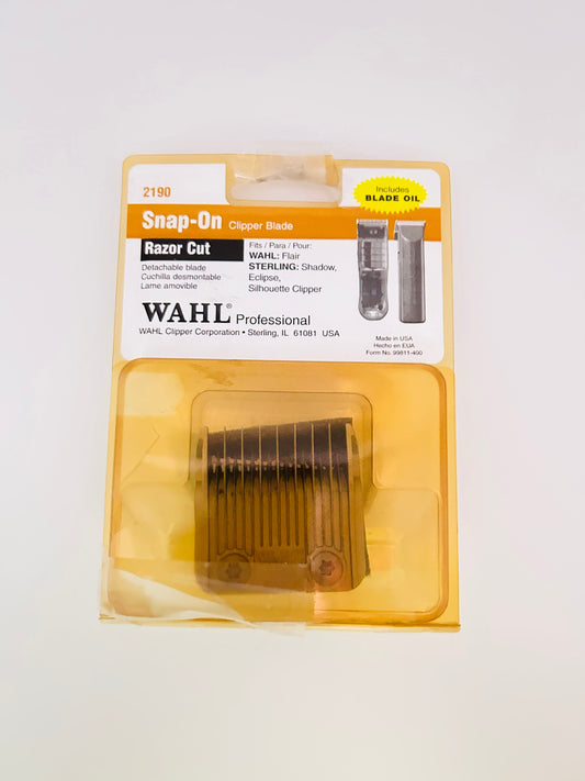 Clipper Replacement Razor Cut Blade Wahl #2190 Snap-On Fits Many Clippers Razors & Razor Blades