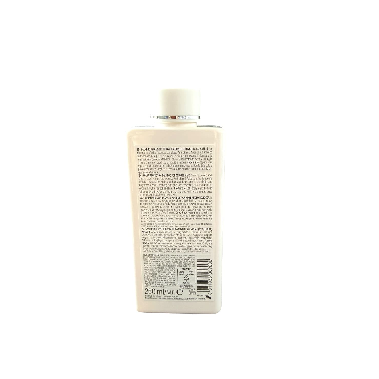 Color Protection With Amino Acid Brelil Hair Treatment System Shampoo & Conditioner