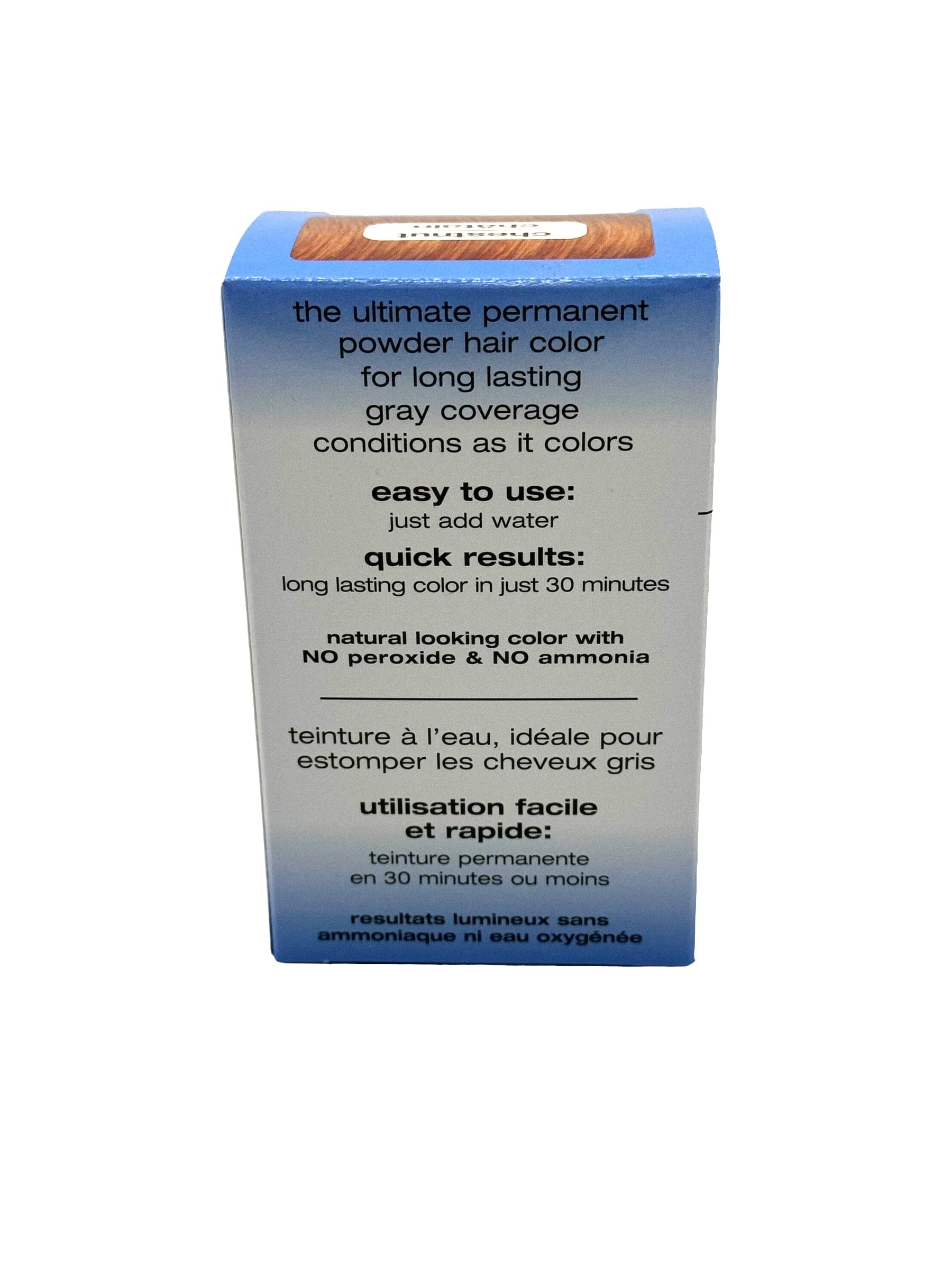 Colora Water Colors Permanent Powder Hair Color Chestnut 0.2 oz Hair Color