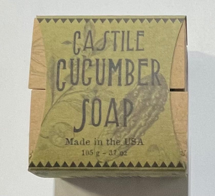 Natural Bar Soap By Castile 3.7oz / 105gr Soap
