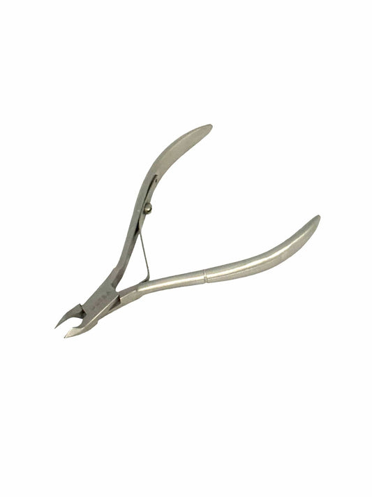 Cuticle Nipper Stainless Steel Half Jaw Single Spring Nippers