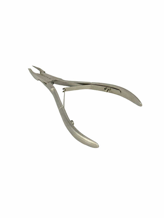 Cuticle Nipper Stainless Steel Quarter Jaw Double Spring Professional Nippers