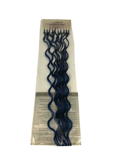 Hair Extensions 100% Remy Human Hair Temple Indian 18" Hair Treats/Rinex  Beads On Hair Extensions