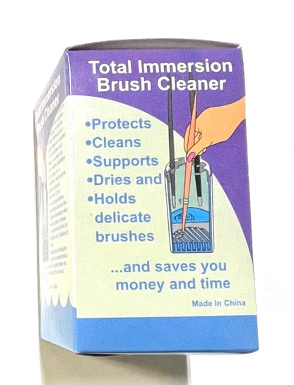 Disinfecting Total Immersion Brush Cleaner jar 4oz Sanitizing Jar