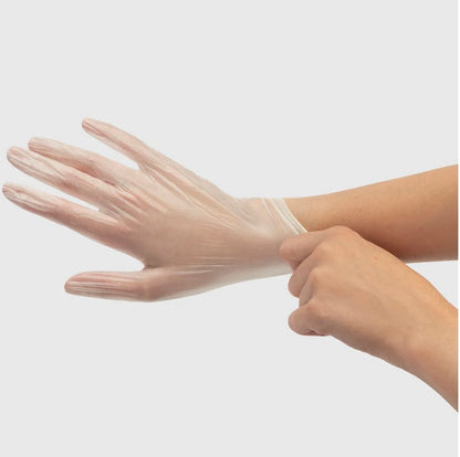 Disposable Gloves Fromm Vinyl Powder Free Gloves 100 pk Disposable Gloves