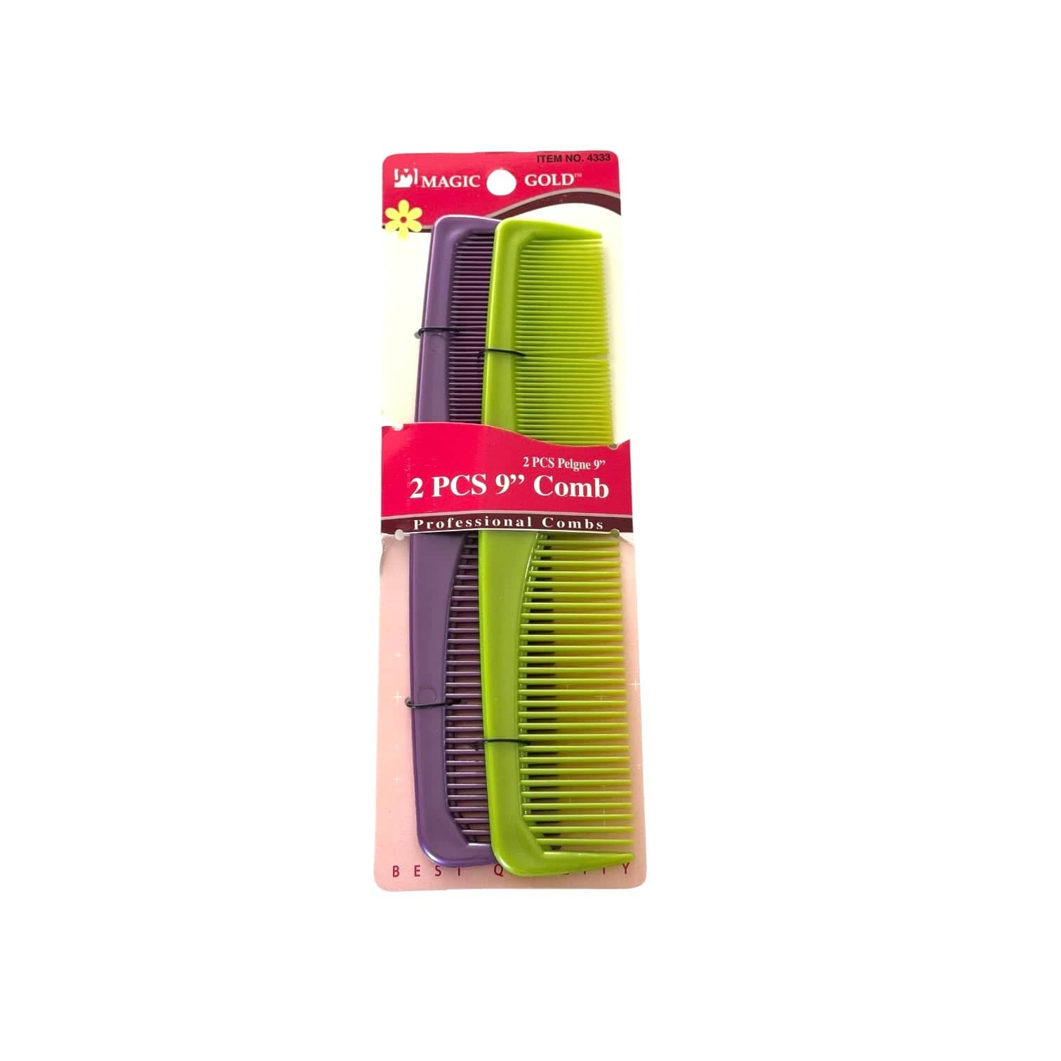 Dressing Comb 9" Set 2pcs Comb