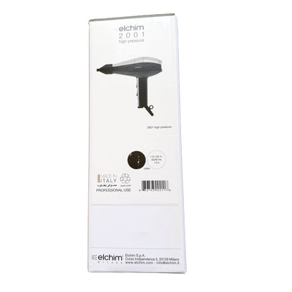 Elchim 2001 Black Professional Hair Dryer Hair Dryers