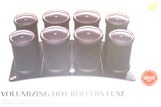 Electric Hair Hot Rollers T3 Micro Luxe Set 8pcs Med-Long Hair Hot Rollers