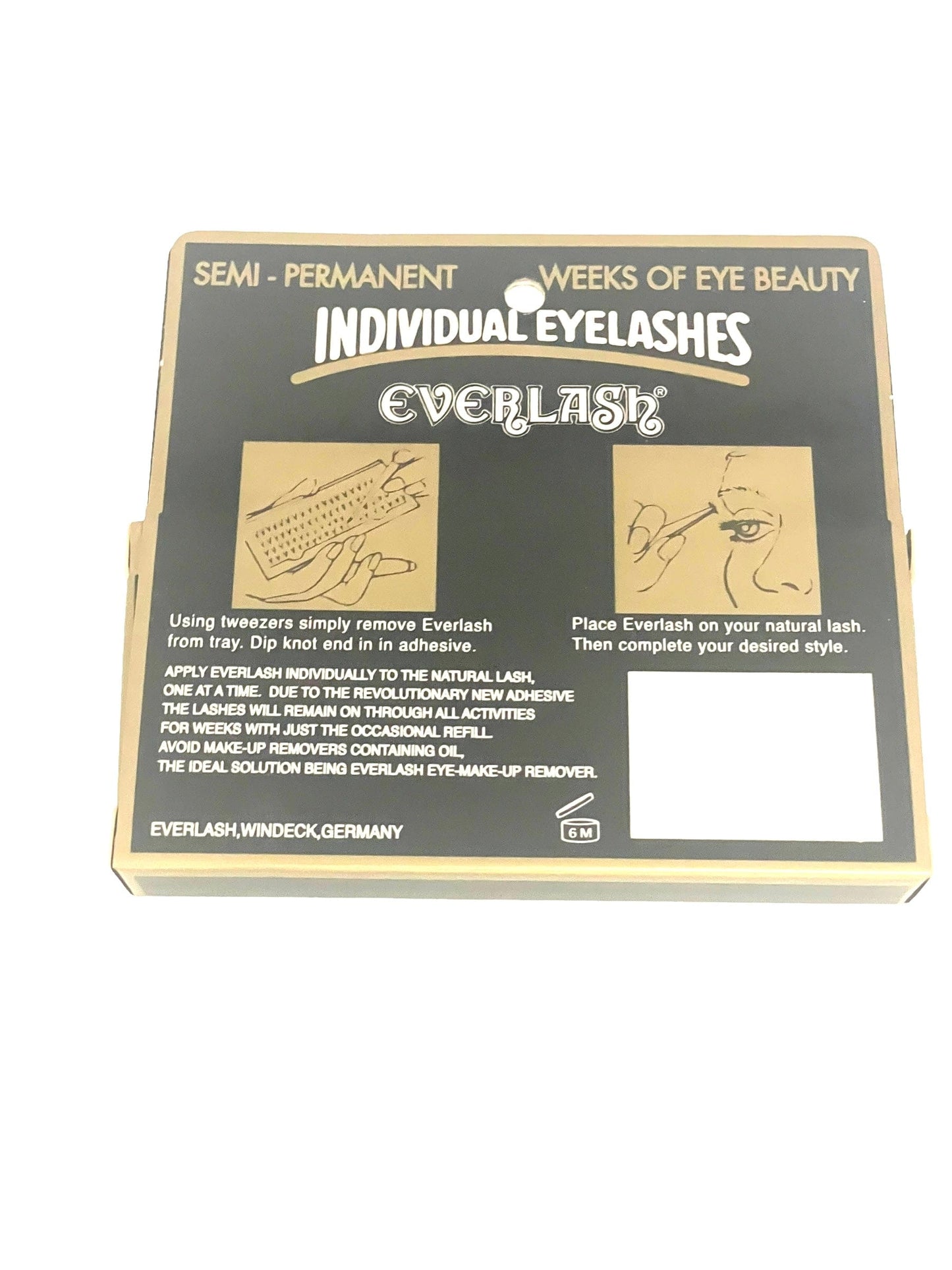 Eye Lashes Ever Lash Brown Individual Spread Semi Permanent False Eyelashes