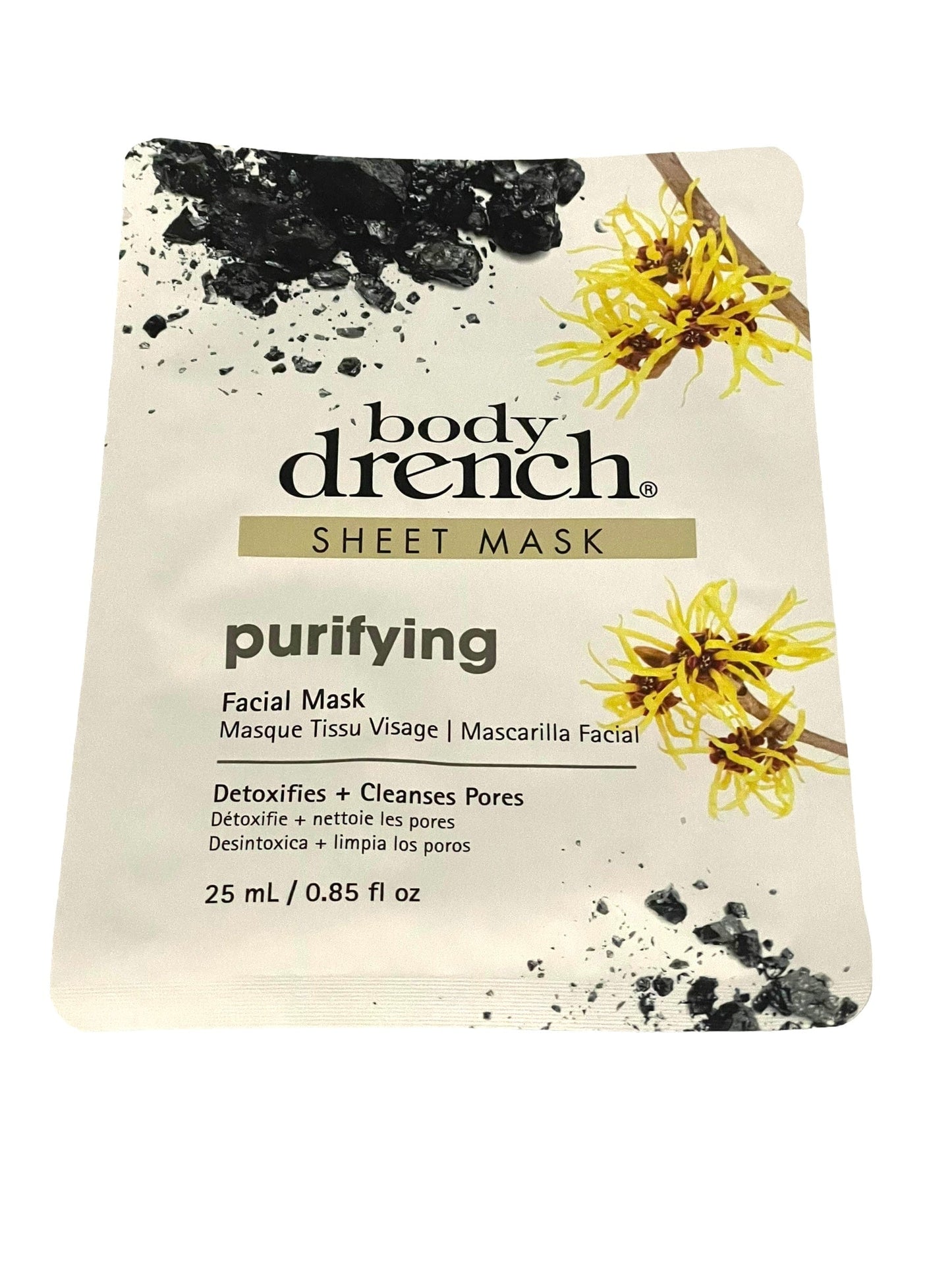 Face Mask Purifying Body Drench Sheet Facial Mask 1 pc Face Mask