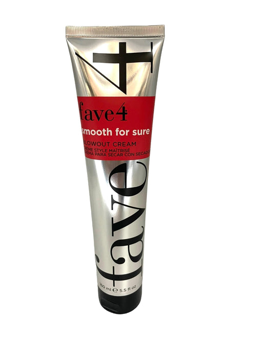 Fave4 Smooth For Sure Blowout Cream 5.5 oz Hair Styling Products