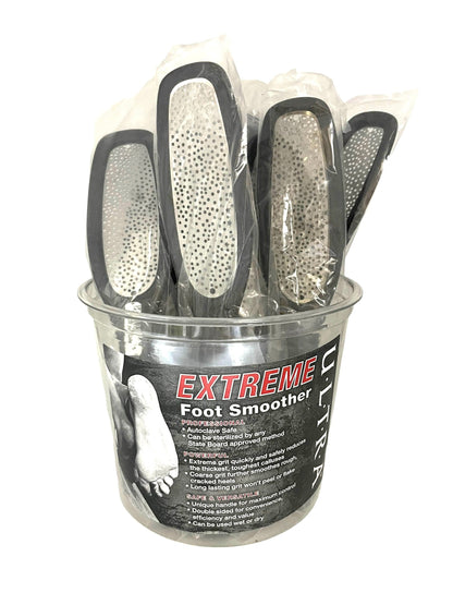 Foot File Callus Remover Extreme Smoother 2 Sided Grit