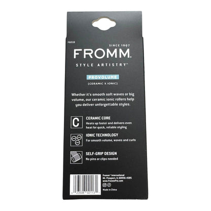 Fromm Pro Volume Ceramic Ionic Hair Rollers Self Grip Variants Hair Rollers