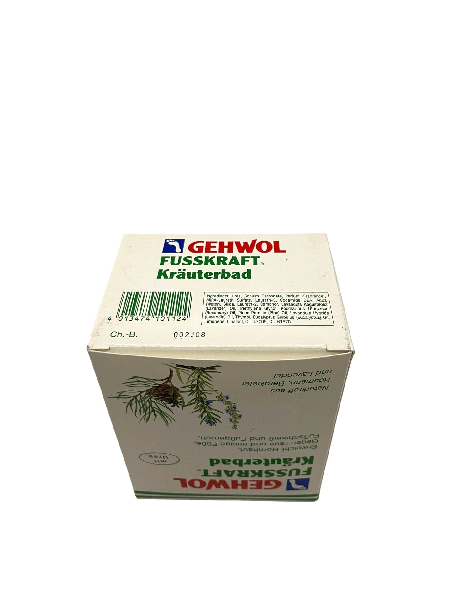 Gehowl Green Herbal Foot Bath Fusskraft Krauterbad 10 Packet Foot bath