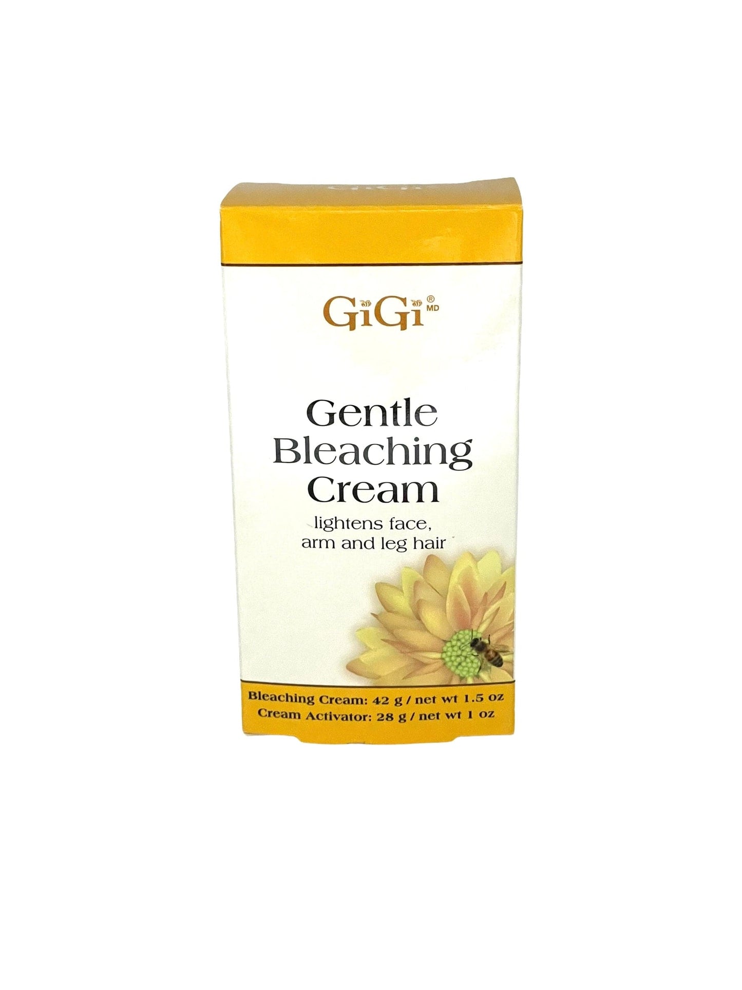 Gigi Gentle Bleaching Cream Lightens Face Arm & Leg Hair 1.5 oz Health & Beauty