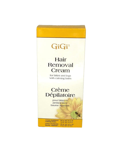 Gigi Hair Removal Cream for Bikini and Legs with Calming Balm