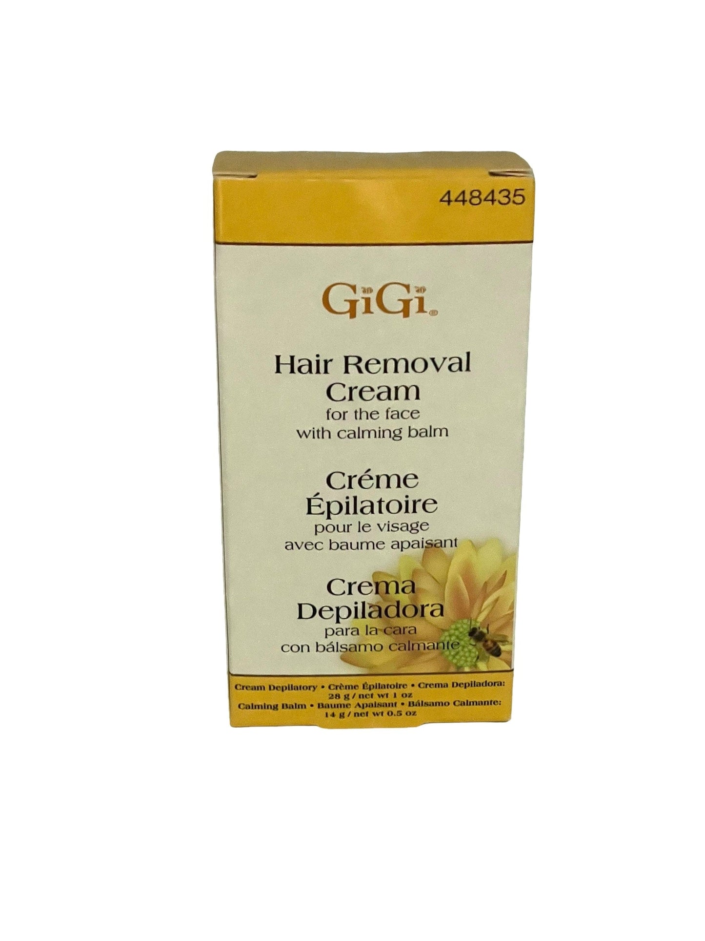 GiGi Hair Removal Cream For Face With Calming Balm 1 oz Health & Beauty