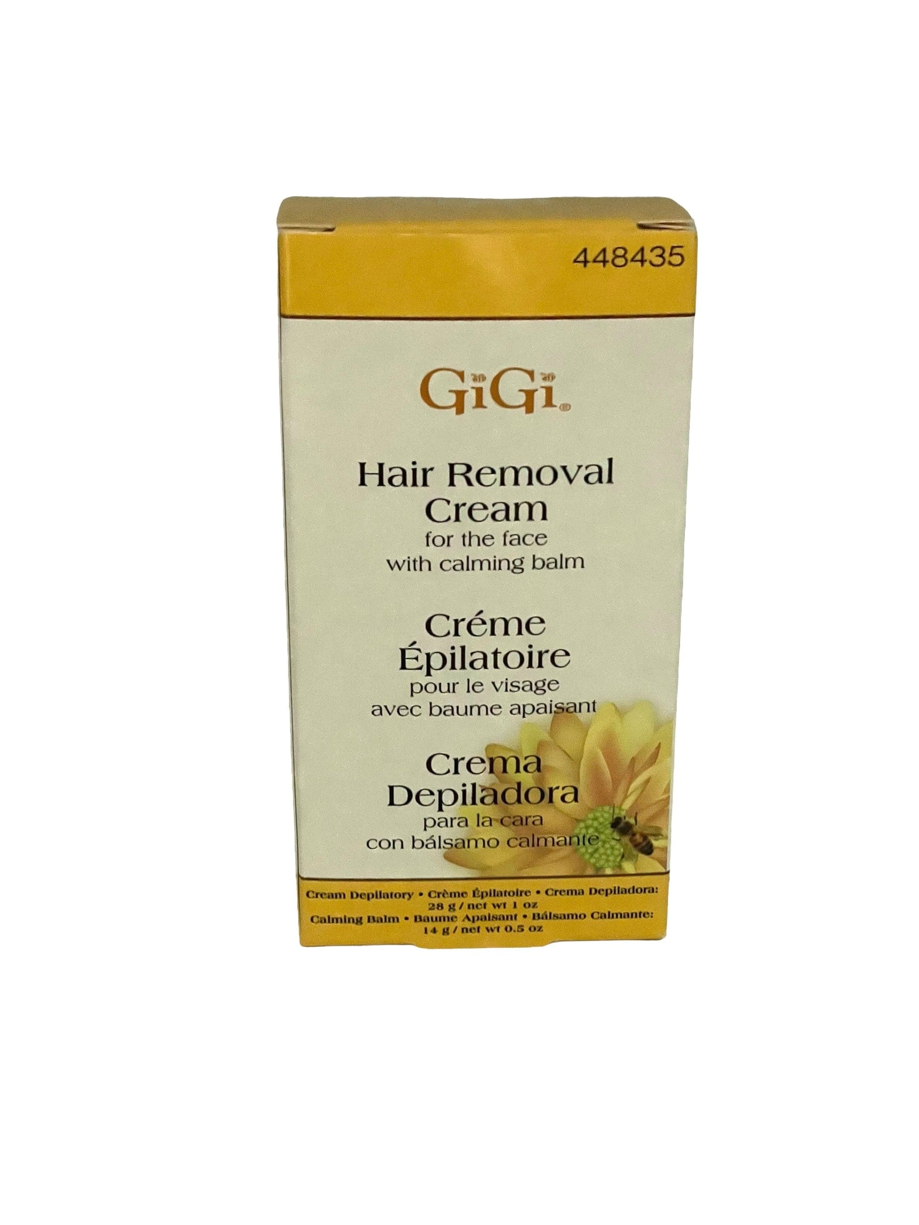 GiGi Hair Removal Cream For Face With Calming Balm 1 oz Health & Beauty