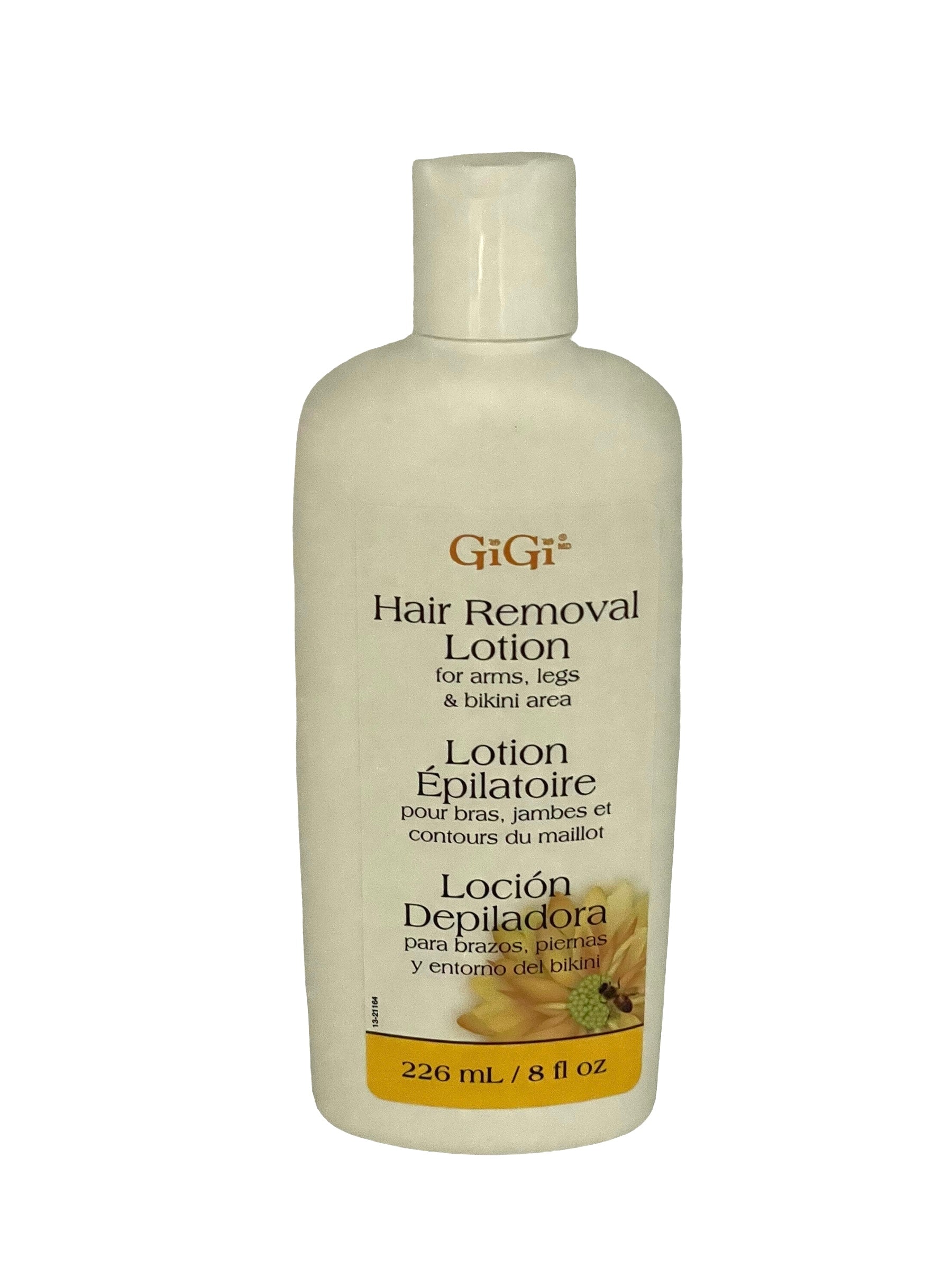 GiGi Hair Removal Lotion for Arms, Legs & Bikini Area 8oz Hair Removal Cream