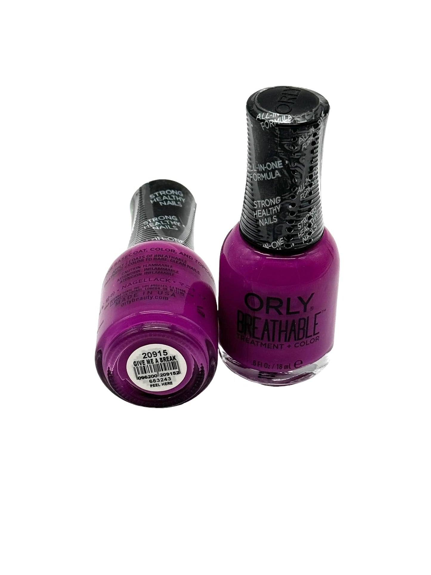 Orly Breathable Nail Polish Collection 0.6oz Nail Polishes