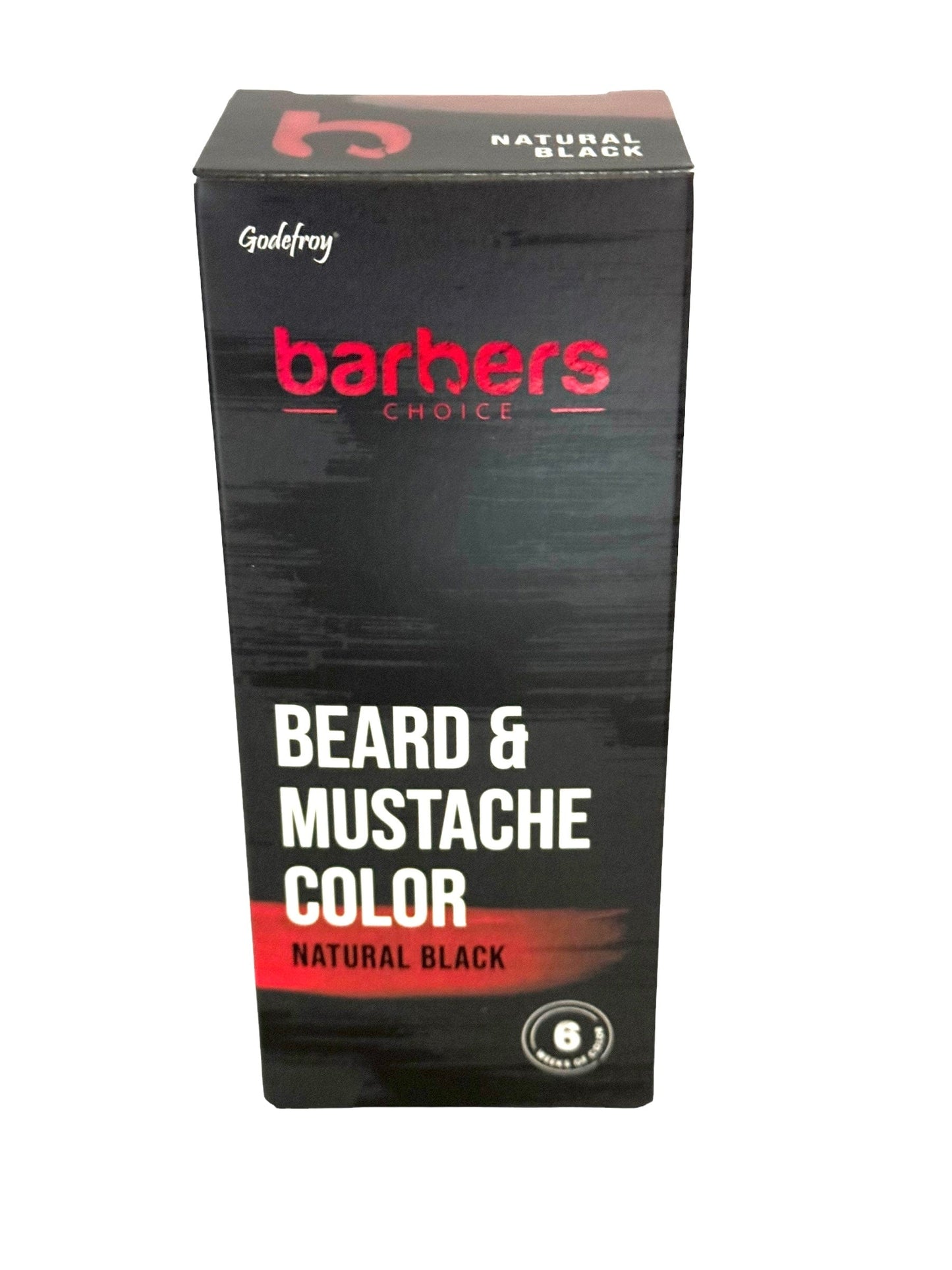 Godefroy Barbers Choice Men Beard & Mustache Color 3 Capsule Kit Hair Color