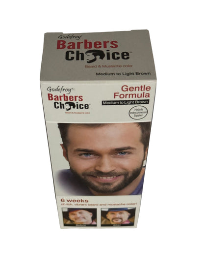 Godefroy Barbers Choice Men Beard & Mustache Color 3 Capsule Kit Hair Color