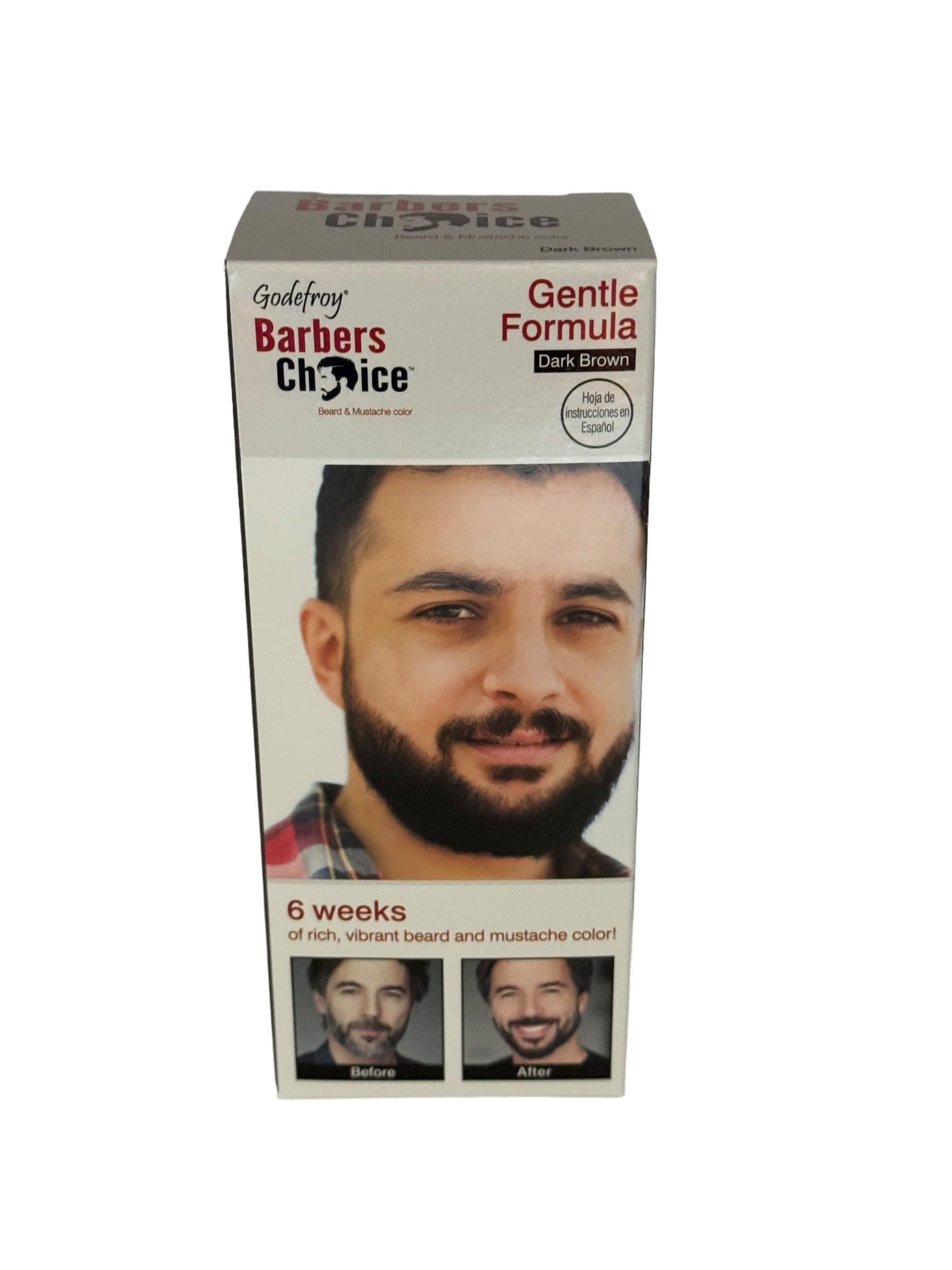 Godefroy Barbers Choice Men Beard & Mustache Color 3 Capsule Kit Hair Color