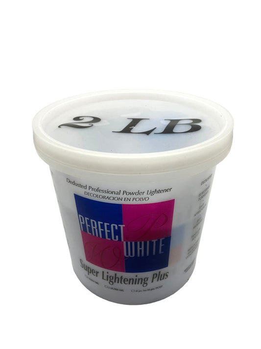 Hair Bleach Perfect White Super Lightening Plus Blue Powder 2 lb Bleach