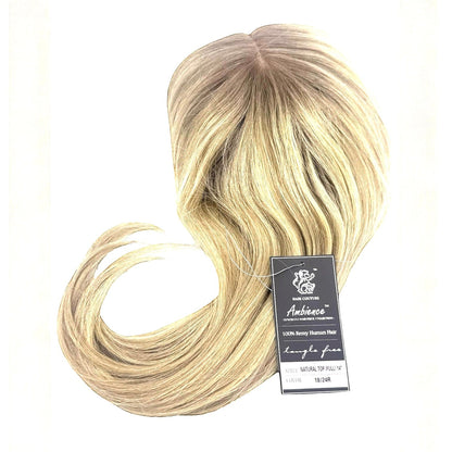 Hair Couture Ambience 100% Human Remy Natural Full Top Hair Piece Clip On Extensions