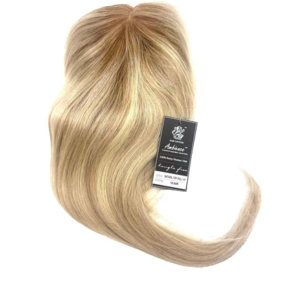 Hair Couture Ambience 100% Human Remy Natural Full Top Hair Piece Clip On Extensions