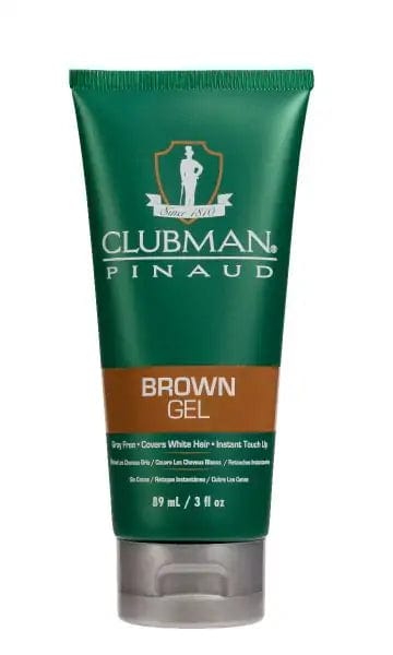 Hair Gel Men Clubman Temporary Color Brown Hair Gel