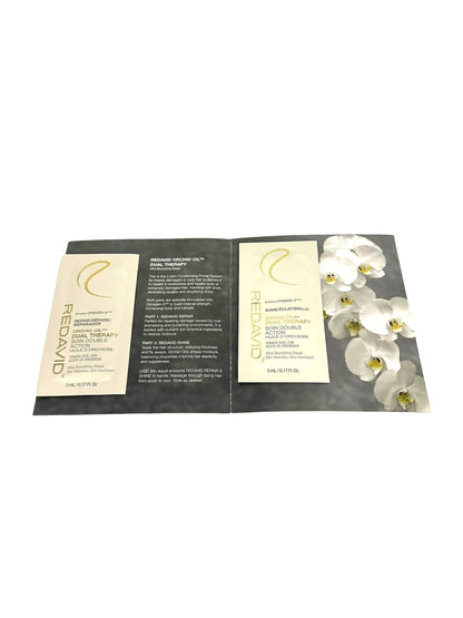 Hair Orchid Oil Dual Therapy Redavid Ultra Nourishing Repair Treatment 5ml Sachet Hair Treatment