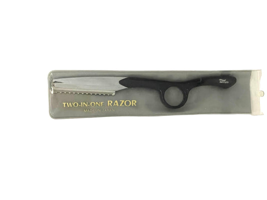 Hair Razor Stainless Steel Professional Featuring 2 In 1 Hair Razor