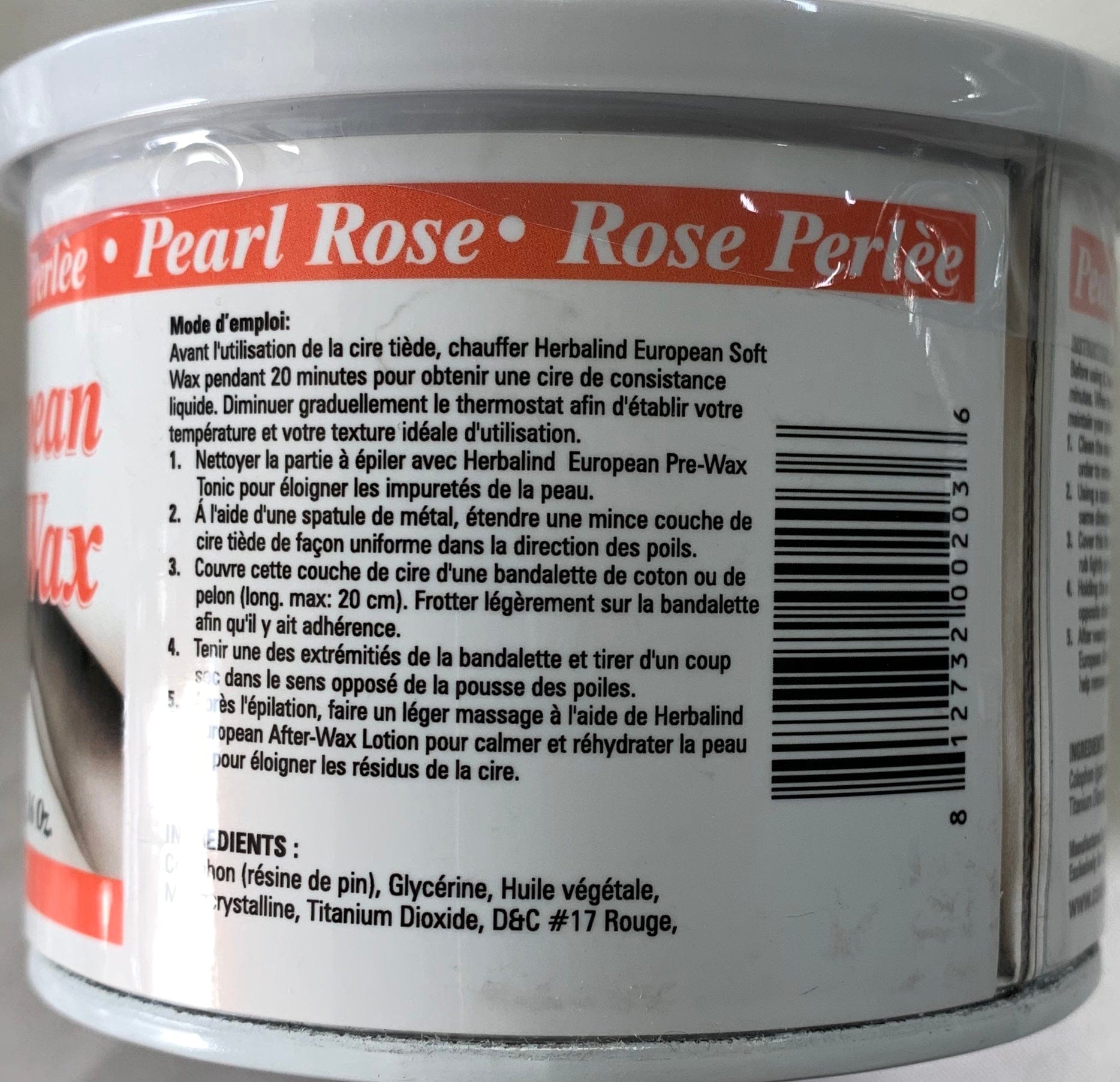 Hair Removal Wax Rose Pearl European Soft Wax 16oz Body Wax