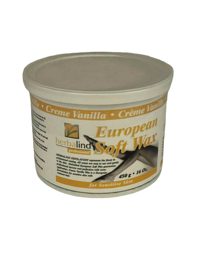 Hair Removal Wax Vanilla European Soft Wax 16 oz Body Wax