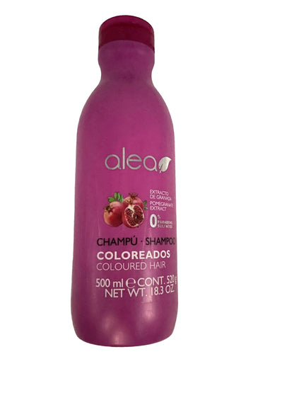 Hair Shampoo Alea For Colored Hair With Pomegranate Extract 18.3 oz Hair Shampoo