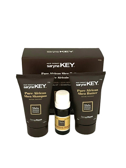 Hair Shampoo, Conditioner & Oil Saryna Key Pure African Damage Repair Shea Oil Kit 3pk Shampoo & Conditioner Sets