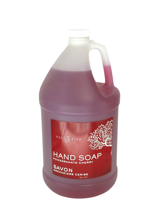 Hand Soap Pomegranate Cherry Body Spa High 1 Gallon Hand Soap