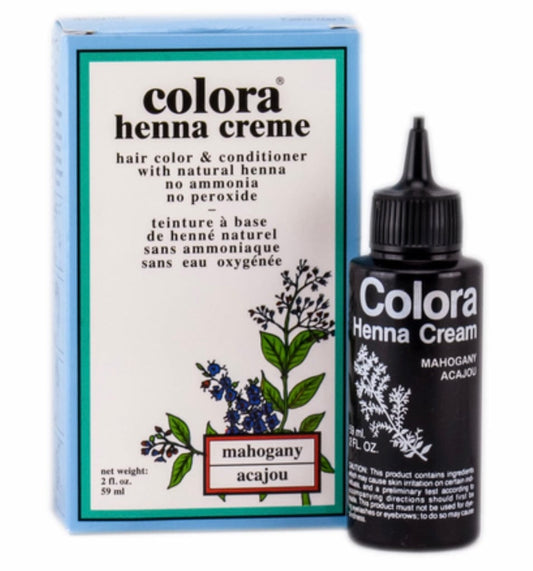 Henna Hair Dye Creme Mahogany 2 oz Hair Color